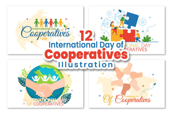 12 International Day of Cooperatives Illustration