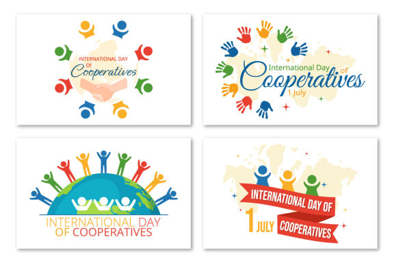 12 International Day of Cooperatives Illustration