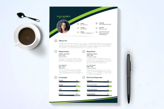 Modern Resume & Cover Letter Template