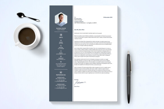 Modern Resume & Cover Letter Template