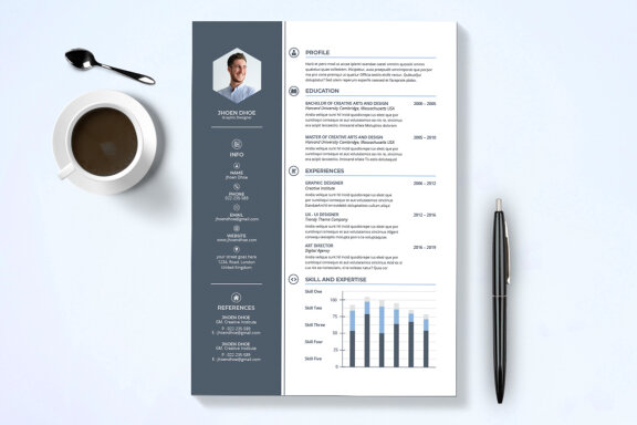 Modern Resume & Cover Letter Template