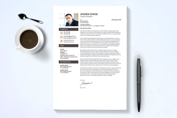 Modern Resume & Cover Letter Template