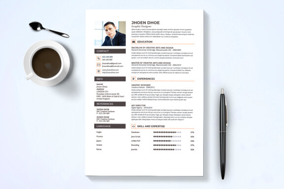 Modern Resume & Cover Letter Template
