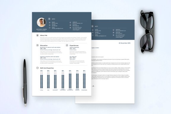 Modern Resume & Cover Letter Template