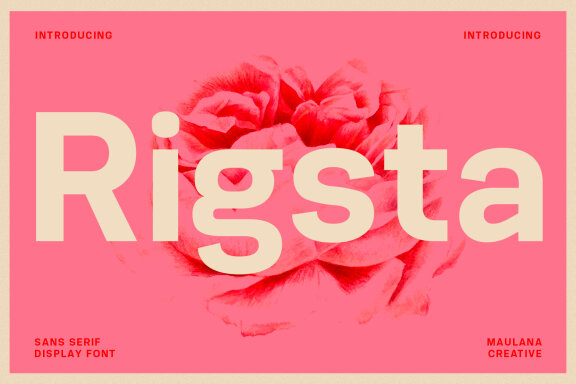 Rigsta Sans Serif FREE Font