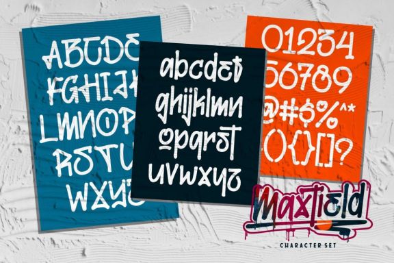Maxtield - Street Font