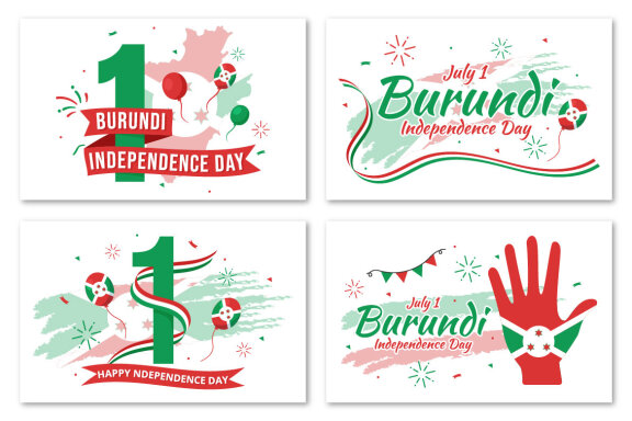 15 Burundi Independence Day Illustration