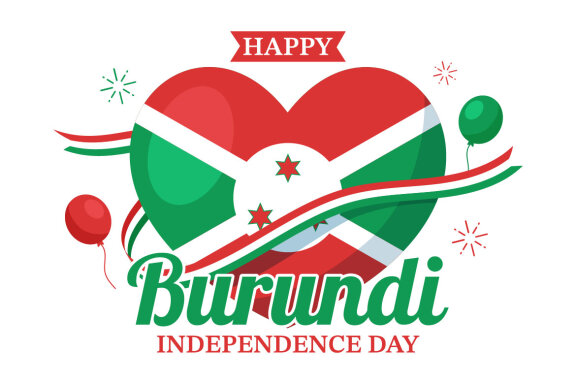 15 Burundi Independence Day Illustration
