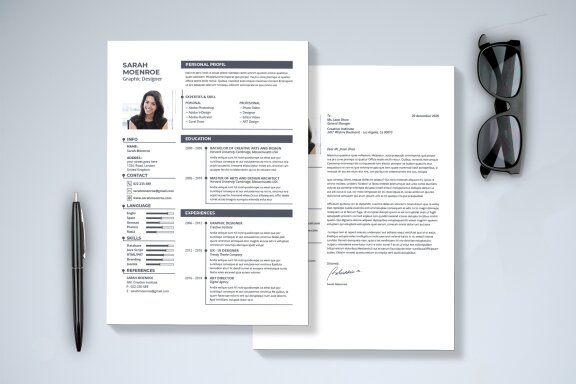 Modern Resume & Cover Letter Template
