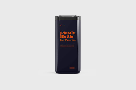 Plastic Bottle Mockup