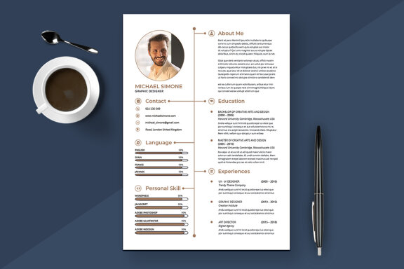 Minimalist Resume & Cover Letter FREE Template