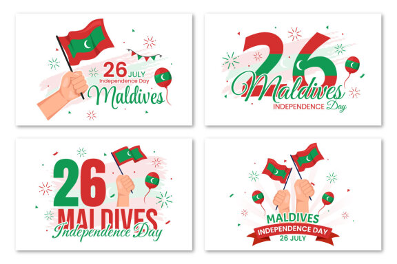 13 Happy Maldives Independence Day Illustration