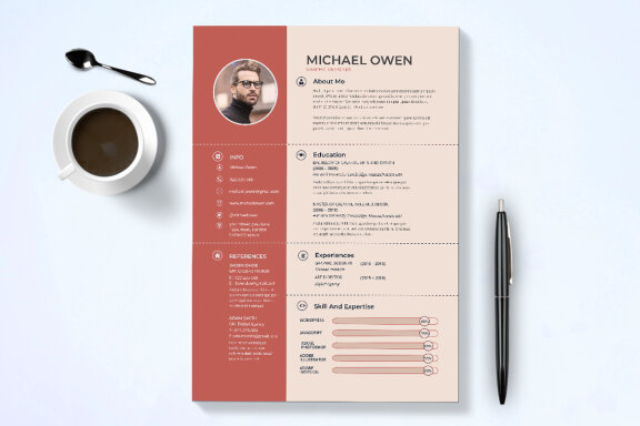 Modern Resume & Cover Letter Template