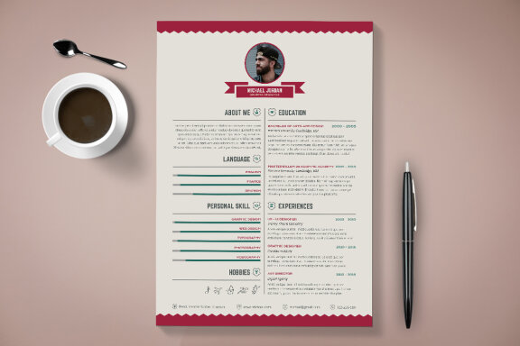 Vintage Resume & Cover Letter Template