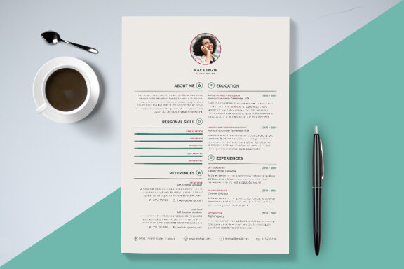 Vintage Resume & Cover Letter FREE Template