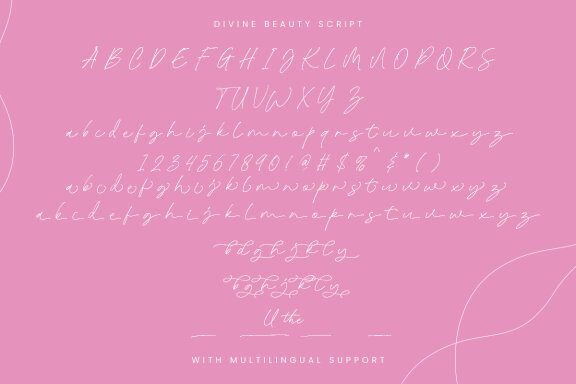 Divine Beauty - Chic Companion Font