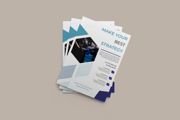 modern flyer Design template