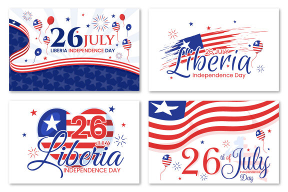 13 Happy Liberia Independence Day Illustration