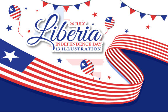 13 Happy Liberia Independence Day Illustration