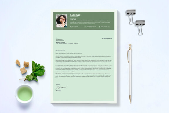 Modern Resume & Cover Letter Template