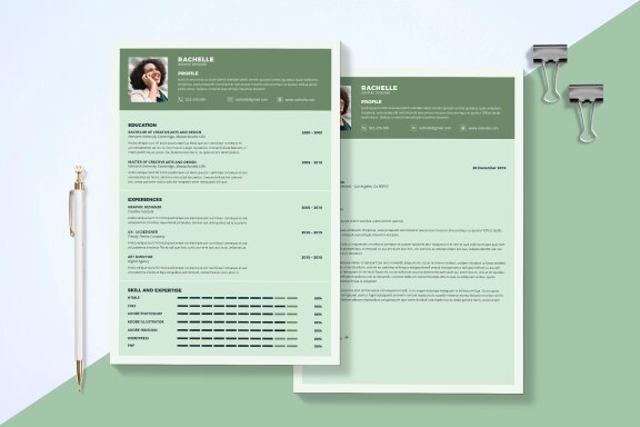 Modern Resume & Cover Letter Template