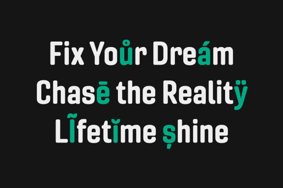 Melagos Condensed Sans Font
