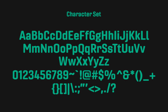 Melagos Condensed Sans Font
