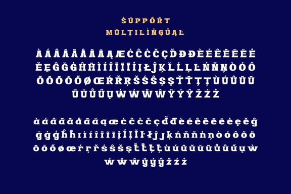 AMEZ Display Font