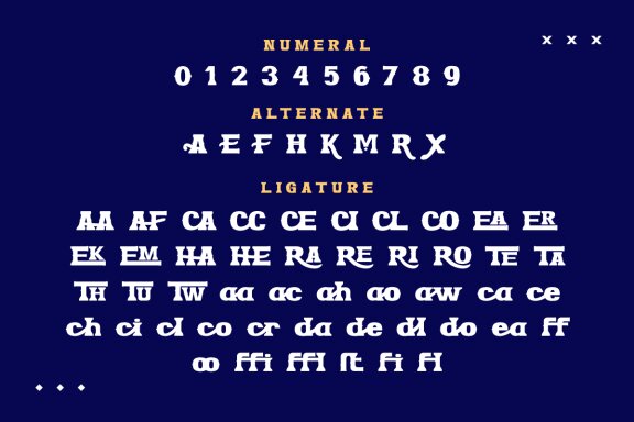 AMEZ Display Font