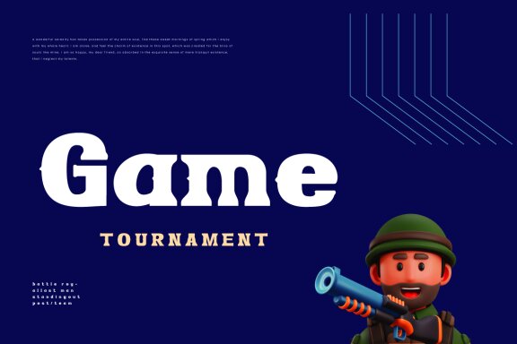 AMEZ Display Font
