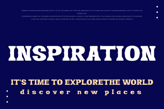 AMEZ Display Font