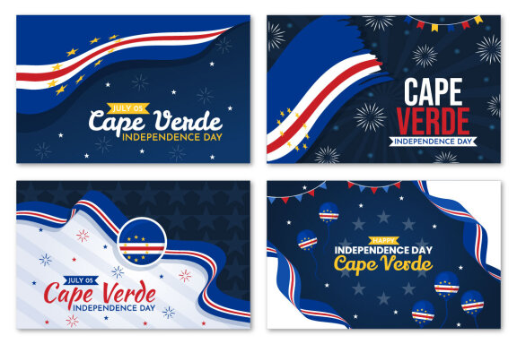 12 Cape Verde Independence Day Illustration