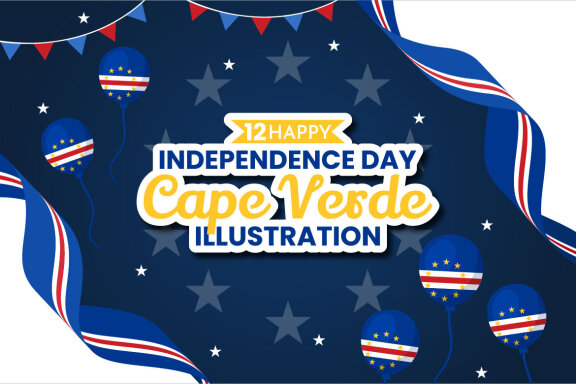 12 Cape Verde Independence Day Illustration