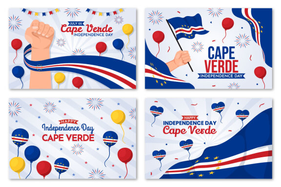 12 Cape Verde Independence Day Illustration