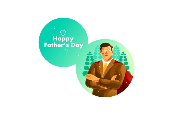 Super Dad on Father's Day