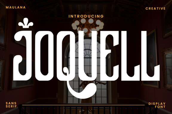 Joquell Sans Serif Display Font