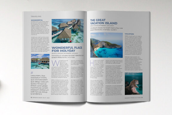 Magazine Template