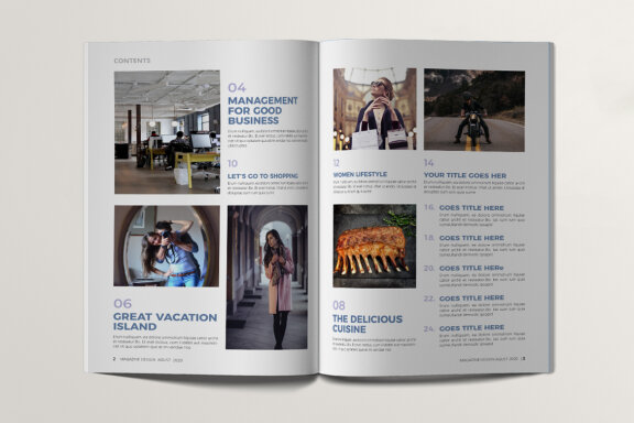 Magazine Template