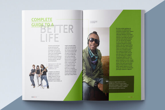 Free Magazine Template