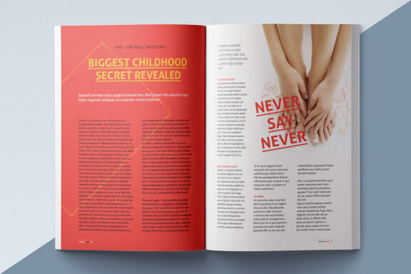 Free Magazine Template