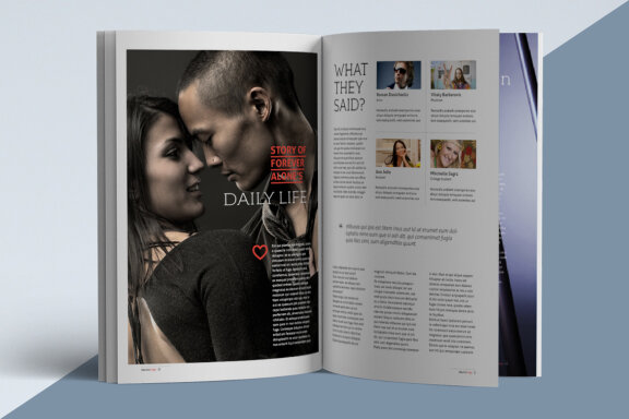 Free Magazine Template