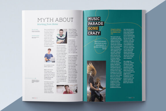 Free Magazine Template