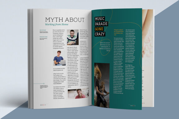Free Magazine Template