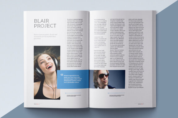 Free Magazine Template