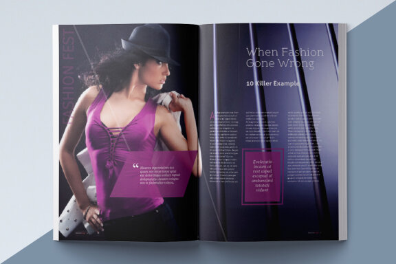 Free Magazine Template