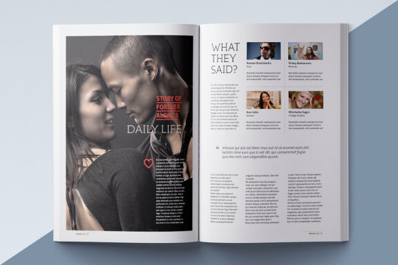 Free Magazine Template