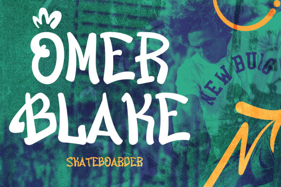Jump Style Graffiti Display Font
