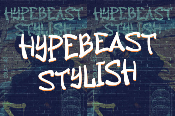 Jump Style Graffiti Display Font