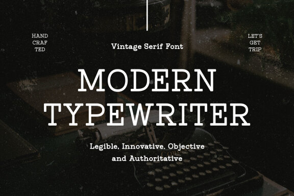 Untold History - Typewriter Font Family