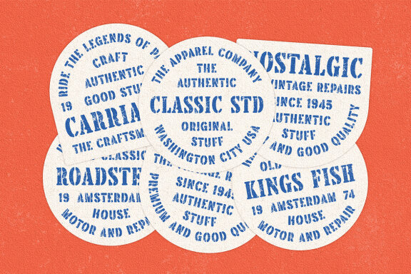 Brother Garage - Display Font Family